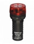 CHINT Сигнализатор звуковой ND16-22FS Φ22 мм красный LED АС/DC24В (арт. 593202) в Екатеринбурге фото